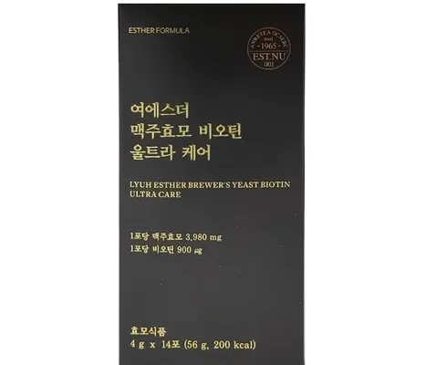 여에스더 맥주효모 비오틴 울트라 케어 9박스 2024년 최고의 여에스더 맥주효모 비오틴 울트라 케어 9박스 베스트5