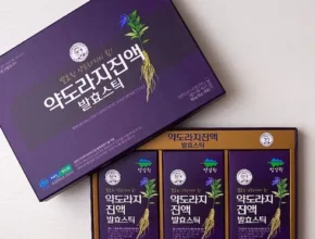 가성비최고 정선 약도라지 스틱 총 100포  체험분 3포 베스트상품